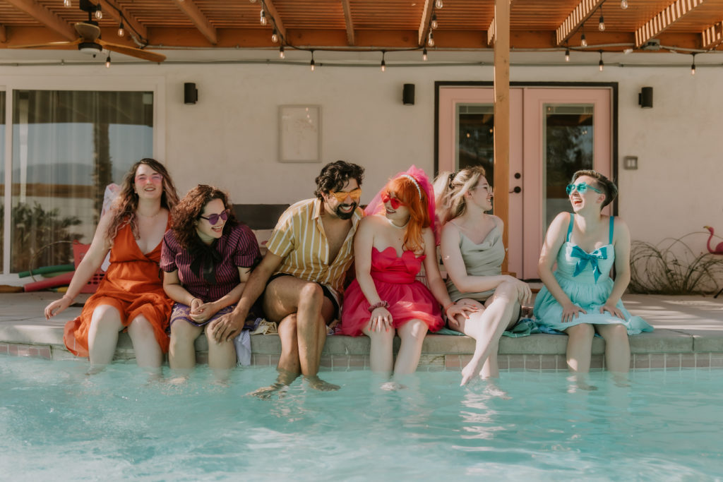 Bachelorette Pool Party in Palm Springs